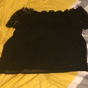 Shirt hang off shoulder